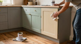 A $600 Vintage Charm Redo Reversed A Gray Flip In An “Uninspired” Kitchen