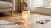 Capiz Shell Is The Lighting Trend That Will Make Your Home Feel Softly Romantic