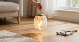 Capiz Shell Is The Lighting Trend That Will Make Your Home Feel Softly Romantic