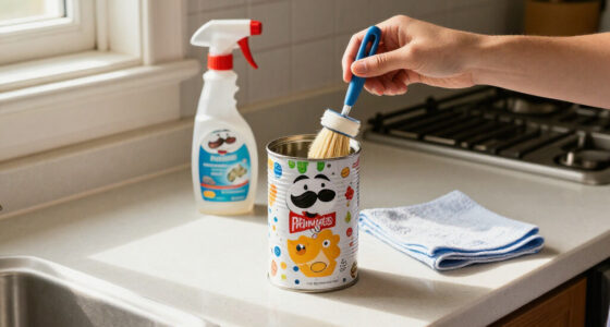 Dump Pricey Countertop Storage: Upcycle An Old Pringles Can With A Cute And Easy DIY