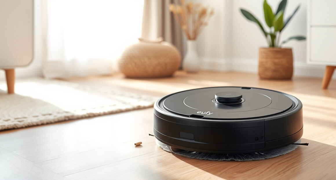 Eufy E25 Robot Vacuum & Mop Combo: Late Fall Home Cleanup Essential