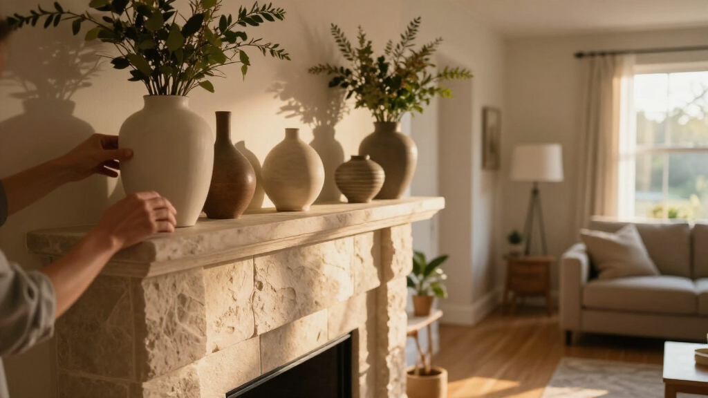 How To Style A Fireplace Mantel The Right Way, According To Interior Designers
