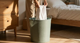 Next Has Dropped The Prettiest Laundry Hamper I've Ever Seen