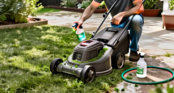 Not Oil Or WD-40: The Alternative Solution That Keeps Grass From Sticking To A Mower Deck