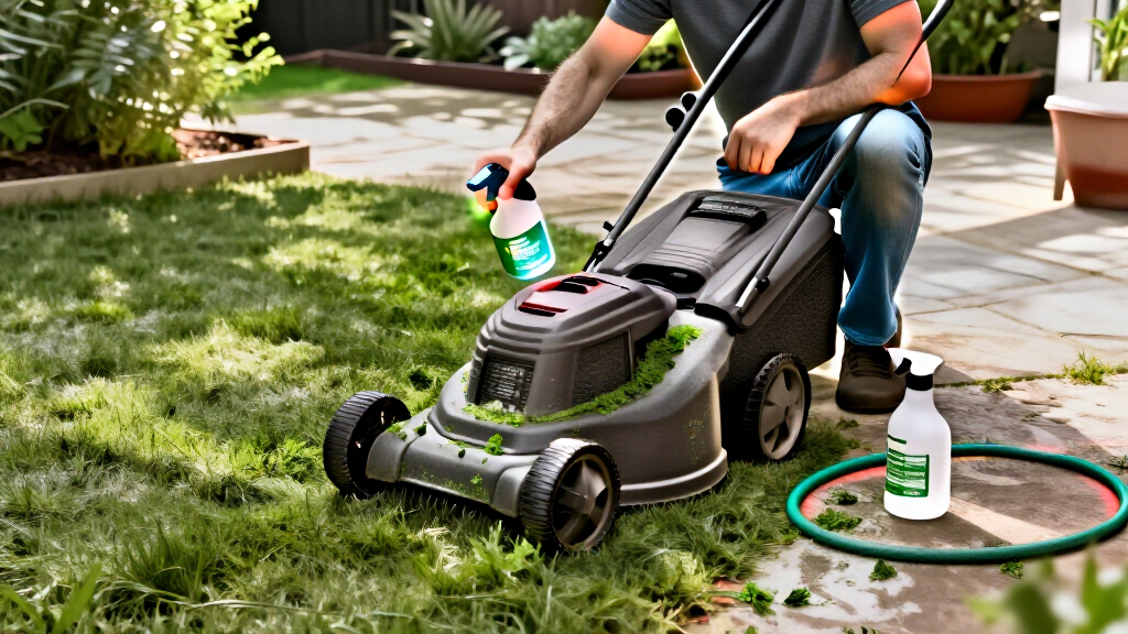Not Oil Or WD-40: The Alternative Solution That Keeps Grass From Sticking To A Mower Deck