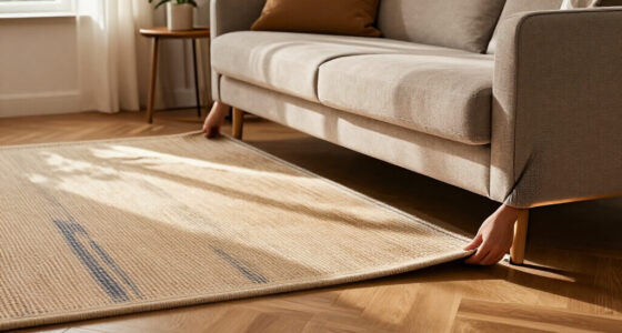 Should My Sofa Sit On Top Of The Rug? It's A Question I Get Asked All The Time As A Stylist