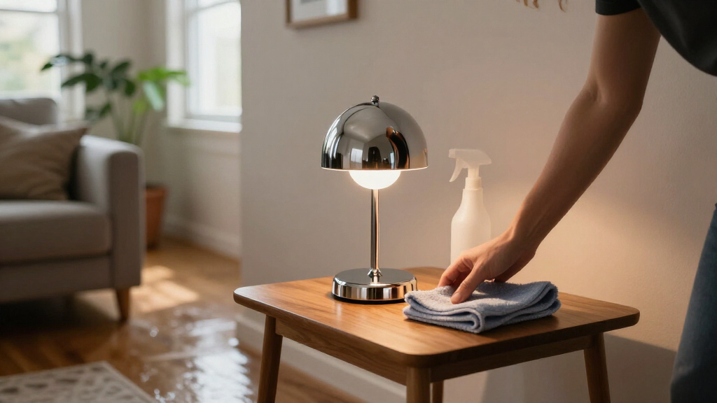 This Chrome Rechargeable Table Lamp Looks So Good, You’d Never Believe It Was From Morrisons – I Can’t Believe It’s Only £8