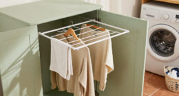 This Laundry Cupboard Hack Is The Smartest Way To Dry Your Clothes This Winter