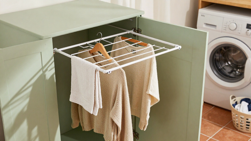 This Laundry Cupboard Hack Is The Smartest Way To Dry Your Clothes This Winter