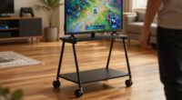 This New IKEA Collection Might Be Aimed At Gamers, But The Portable TV Stand Is The Unexpectedly Design-y Solution For Your Living Room Layout Problems